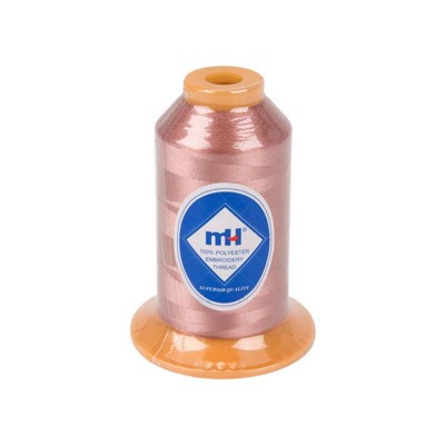 Нитки вышивальные 100% РЕ 120/2 цв M476 розовый темный (боб 3000м) MH2