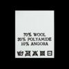 С726ПБ 70%Wool 20%Polyamide 10%Angora - составник - белый ручн.стирка (уп.200 шт.)0