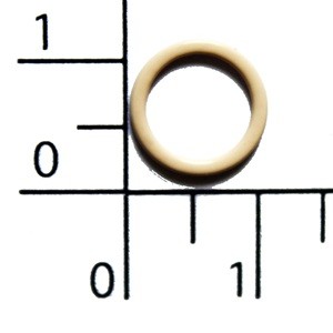 Кольцо металл крашенный d=08мм 800В бежевый (упаковка 1000 штук) (0)