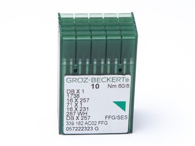 Иглы GROZ-BECKERT TVx5 №110 (уп.10шт.)0