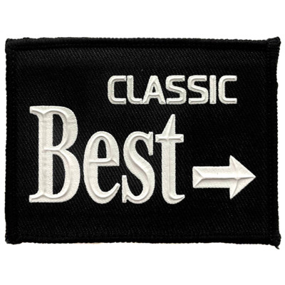 Нашивка CLASSIC Best 7.5*5.5см0