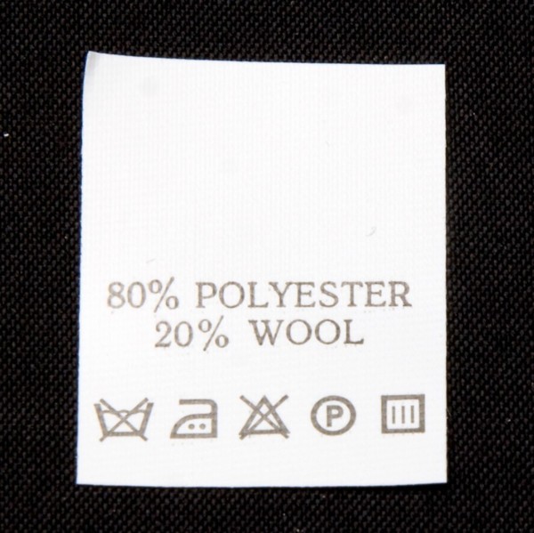 С808ПБ 80%Polyester 20%Wool - составник - белый (уп.200 шт.)0