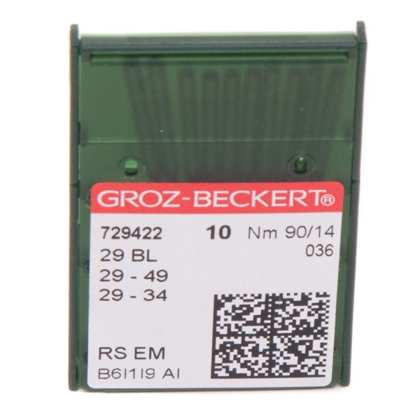 Иглы GROZ-BECKERT BLx29 №90/14 (уп.10шт.)0