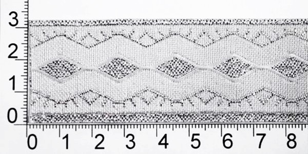 015 Тесьма жаккард 33мм (намотка 9,5 метров)0