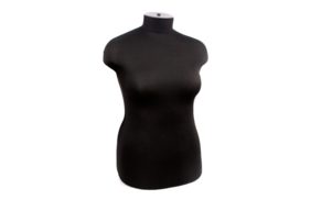 манекен женский р52 (104-84-110) мягкий цв чёрный купить по цене 9266 руб - в интернет-магазине Веллтекс | Краснодар
