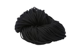 шнур для одежды круглый цв черный 5мм (уп 100м) 5-02 купить по 1.95 для тактического снаряжения в Краснодаре 