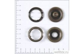 кнопка рубашечная цв старый никель нерж 30мм кольцо кр-11 (уп ок.72шт) strong купить по цене 10.21 руб - в интернет-магазине Веллтекс | Краснодар
