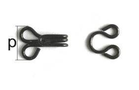 крючки плательные #3 черный (упаковка 1728 штук) купить по 1110 - в интернет - магазине Веллтекс | Краснодар
.