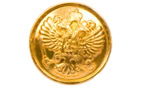 пуговицы герб рф 14 мм золото (уп.100шт) купить по 10.5 - в интернет - магазине Веллтекс | Краснодар
.