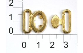 застежки металл для купальников 038r золото 15мм (упаковка 100 штук) купить по 3027.64 - в интернет - магазине Веллтекс | Краснодар
.