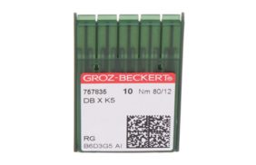 иглы groz-beckert dbxk5 №80 (уп.10шт.) купить по цене 153 руб - в интернет-магазине Веллтекс | Краснодар
