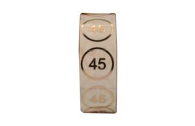 р045кп 45 - размерник - золото на самоклейке (уп.200 шт) купить по цене 175.83 руб - в интернет-магазине Веллтекс | Краснодар

