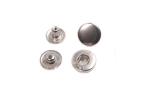 кнопка l-15 цв никель сталь 15мм (уп ок.72шт) veritas купить по цене 360 руб - в интернет-магазине Веллтекс | Краснодар

