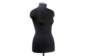 манекен женский р50 (100-79-106) мягкий цв чёрный купить по цене 9266 руб - в интернет-магазине Веллтекс | Краснодар
